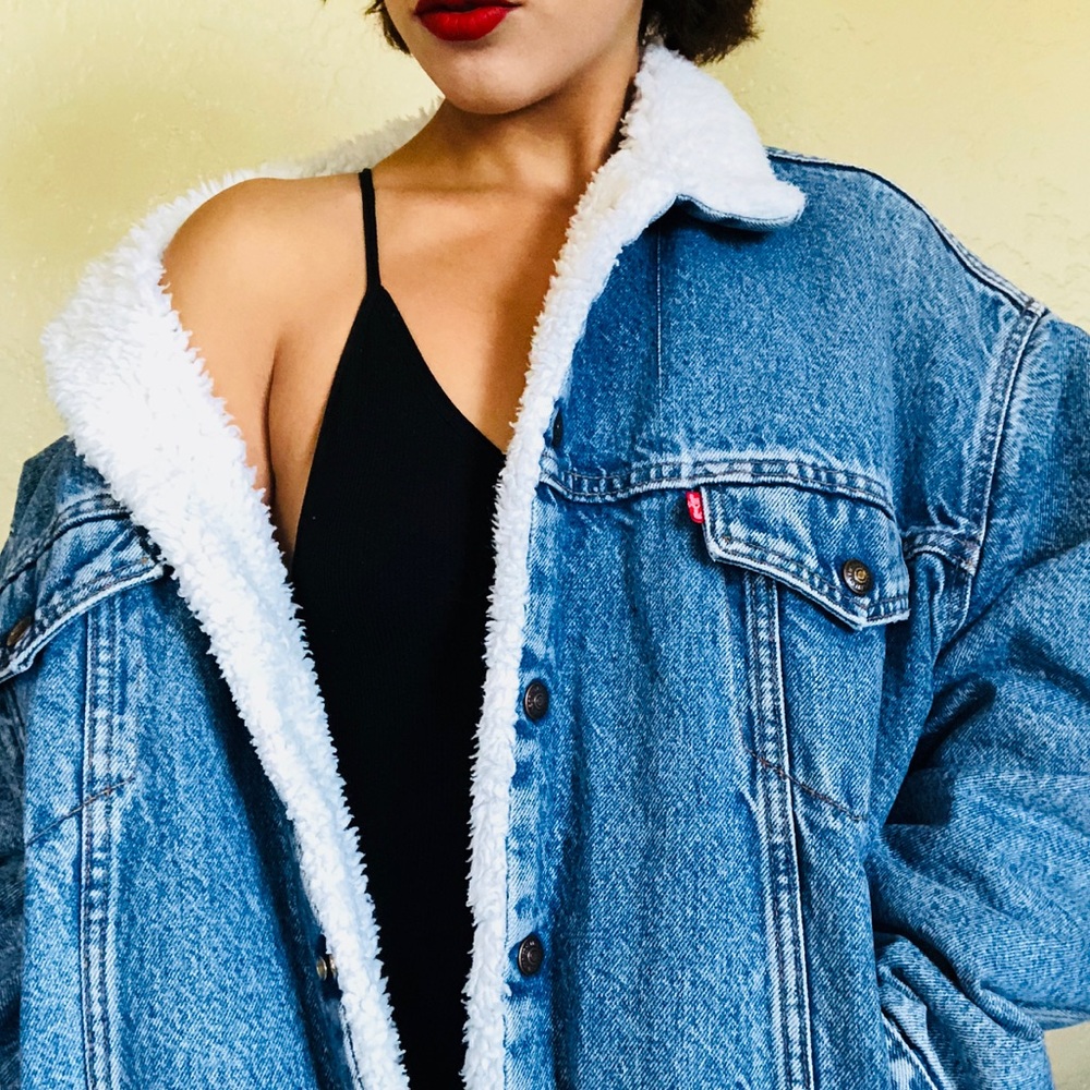 Vintage Levi's Sherpa jacket
